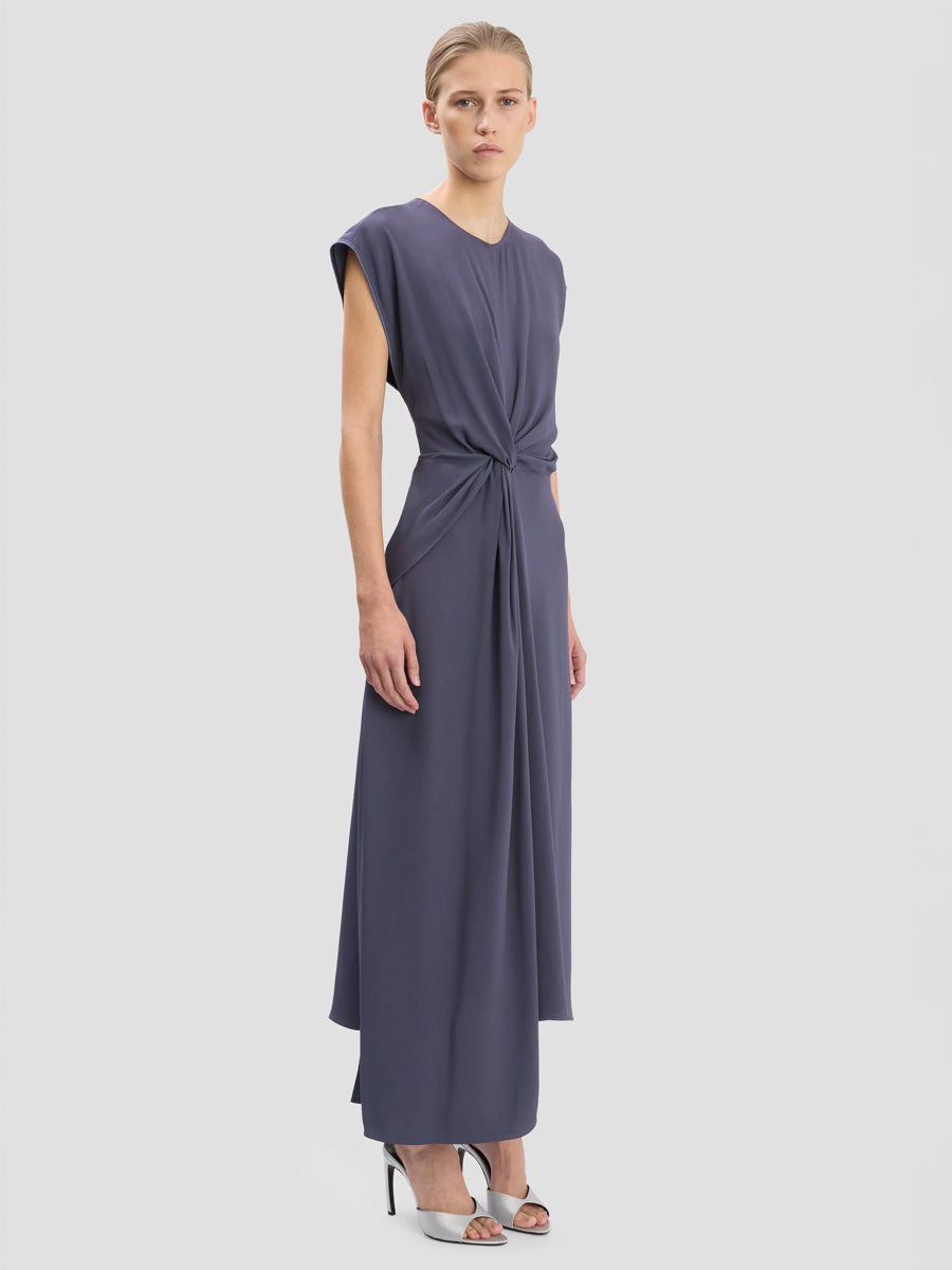 Aria Midi Dress in Eclipse