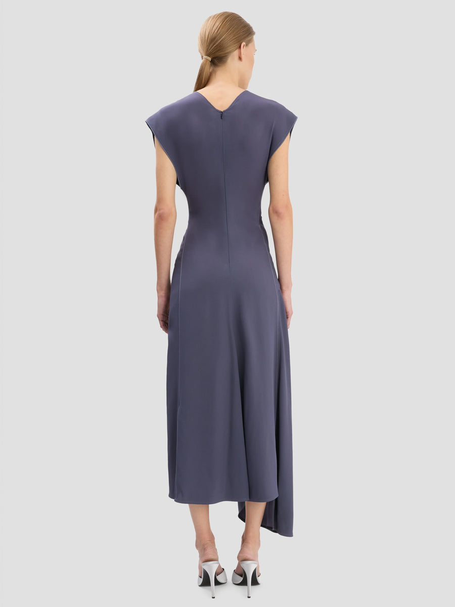 Aria Midi Dress in Eclipse