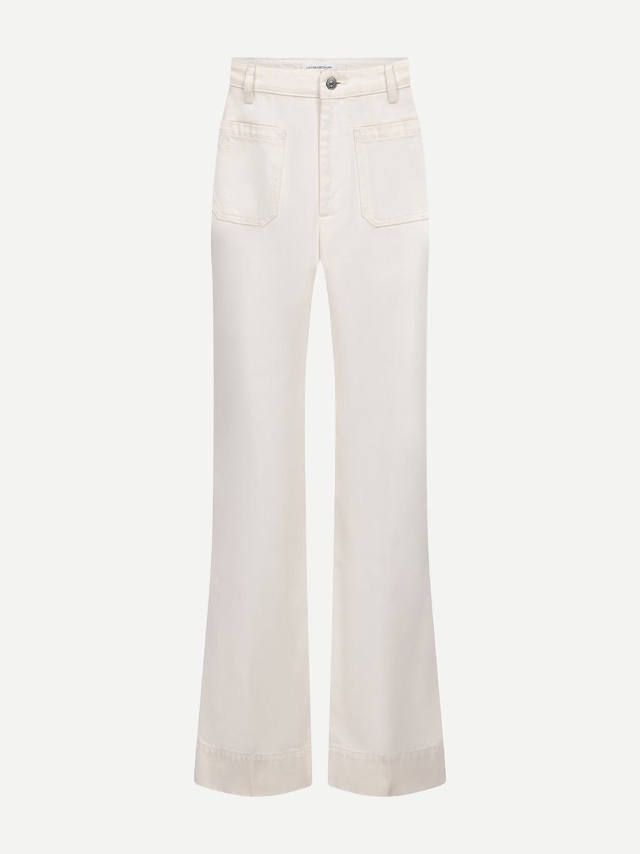 Alina Stretch Jean in Washed White