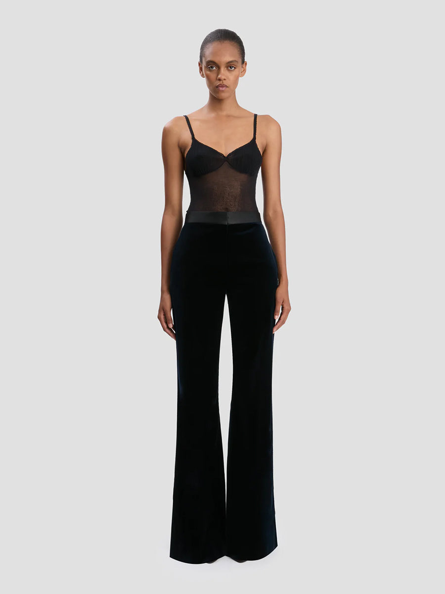 Tailored Alina Trouser in Midnight