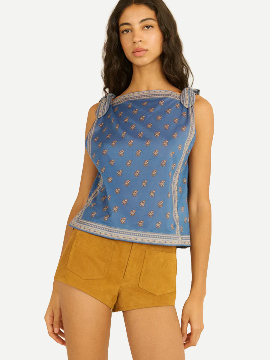 Doen Amalia Top in Eartha Paisley