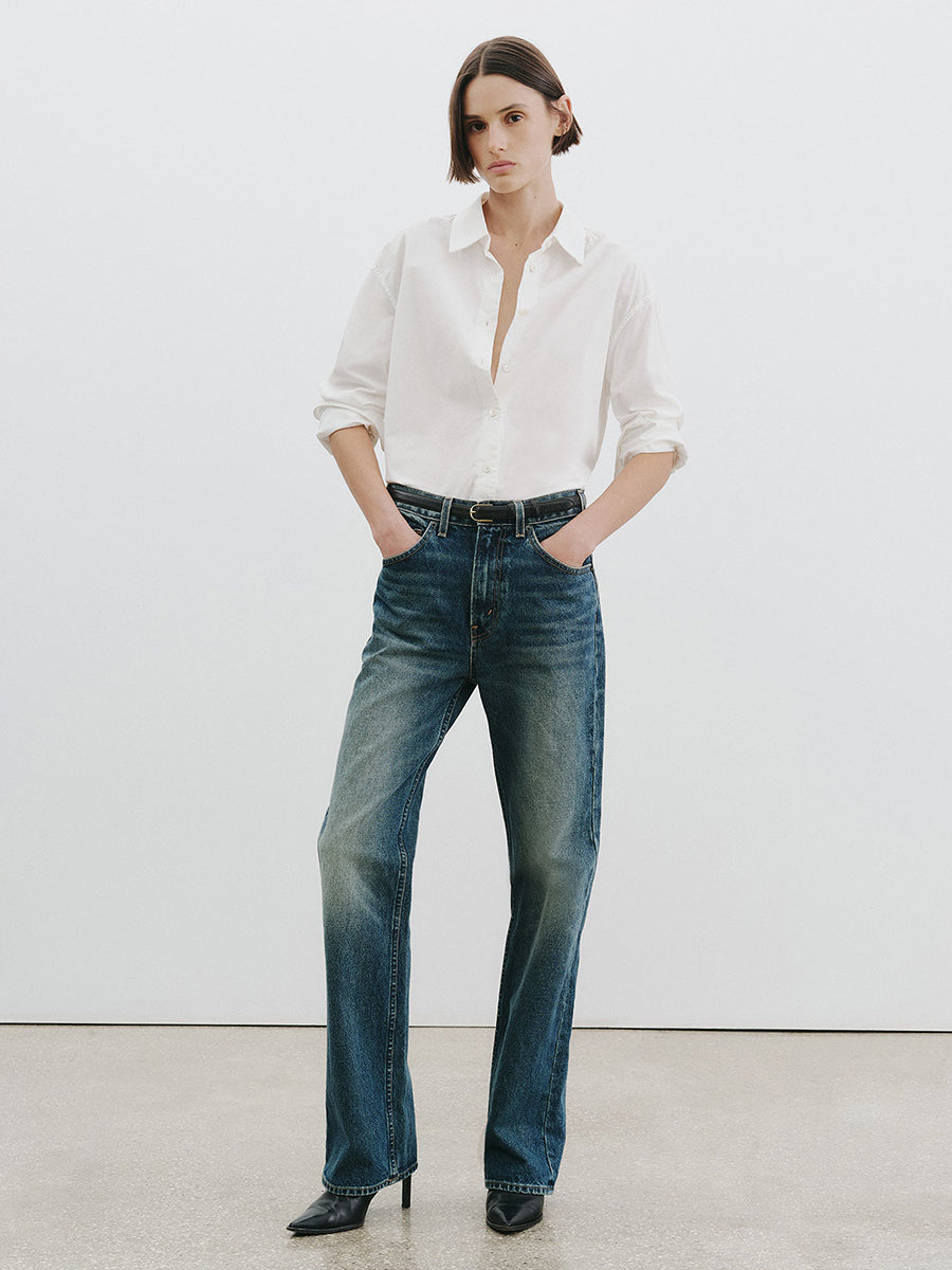 Nili Lotan Amante Shirt in White