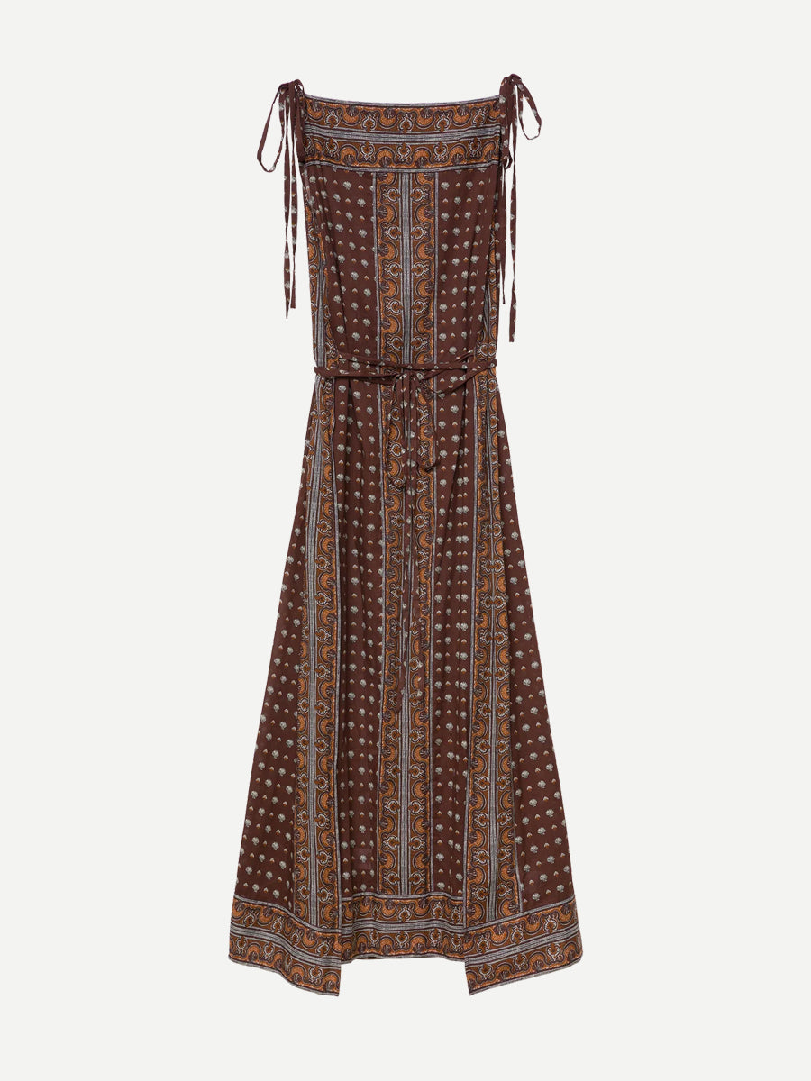 Anarante Dress in Terre Foulard De La Mer