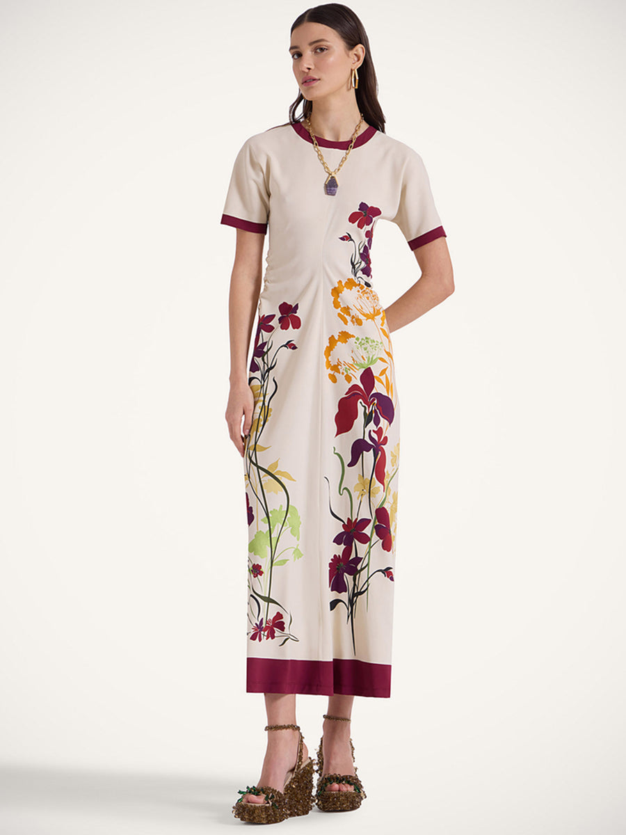 Angelica Dress in Corsage Placee