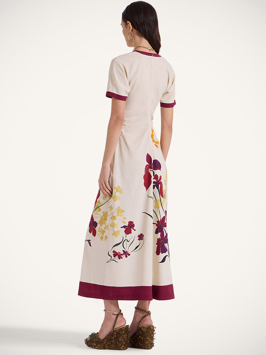 Angelica Dress in Corsage Placee