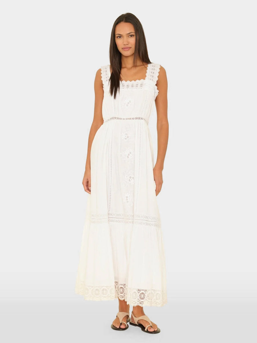 Anita Dress in White