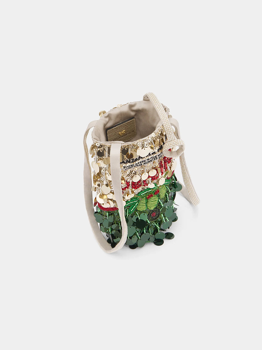 Anya Hindmarch | Anya Brands Mini Bucket Parello in Silver