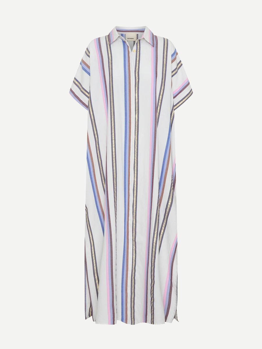 Apollo Caftan in Thessa Stripe
