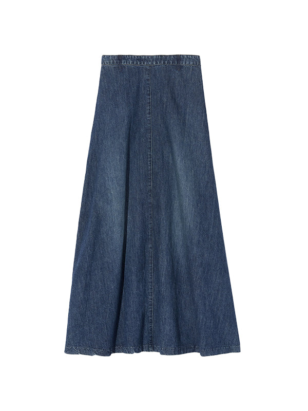 Nili Lotan | Astrid Denim Skirt in Classic Wash