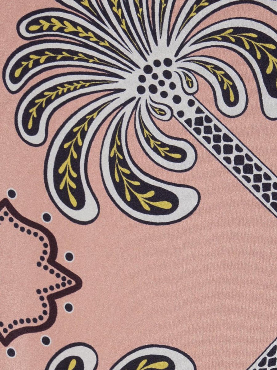 Athena Dress in Mirage Placee Pink