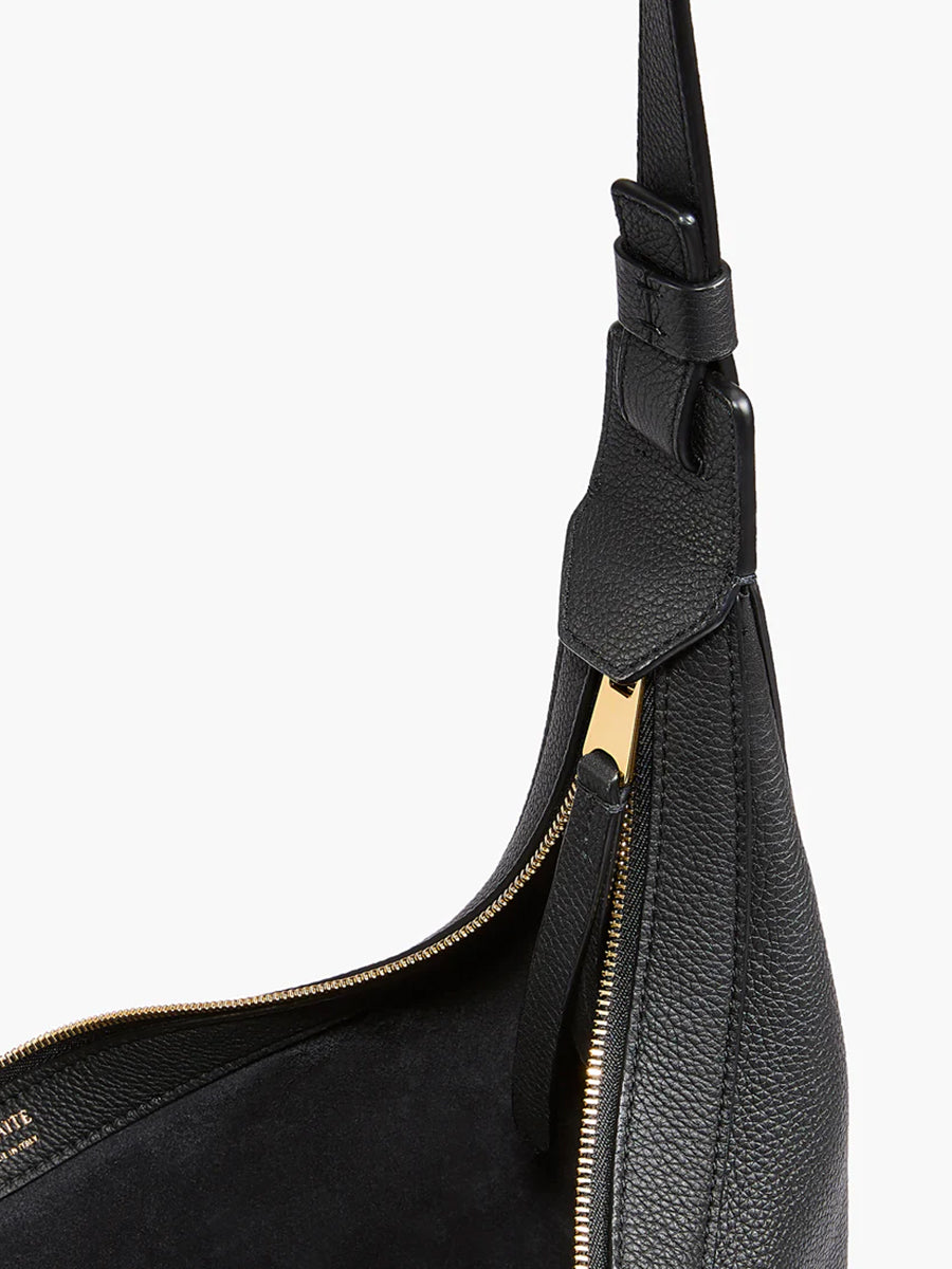 Khaite Augustina Small Crossbody Bag in Black | Shop Adam Heath in Perth, Western Australia