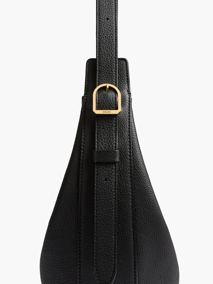 Khaite Augustina Small Crossbody Bag in Black | Shop Adam Heath in Perth, Western Australia