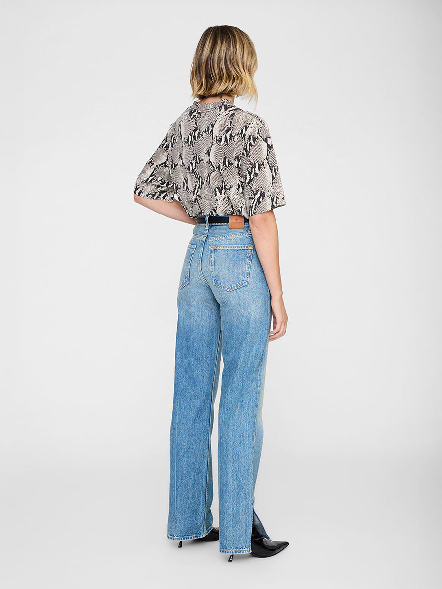 Avi Tee in Washed Python