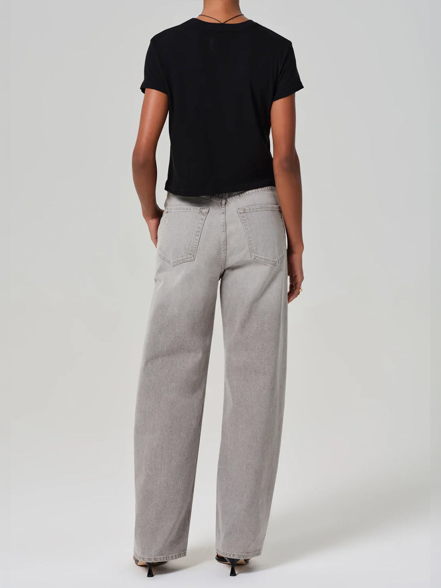 Ayla Baggy in Quartz Grey