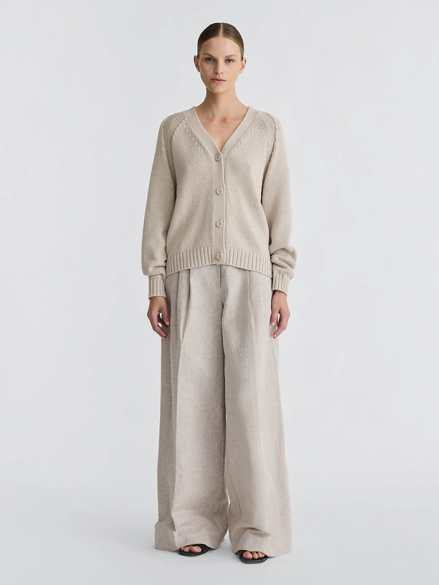 Jac and Jack Ball Cardigan in Stones