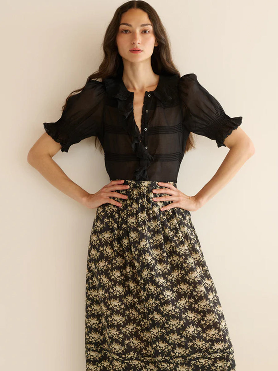 Doen Balsam Top in Black