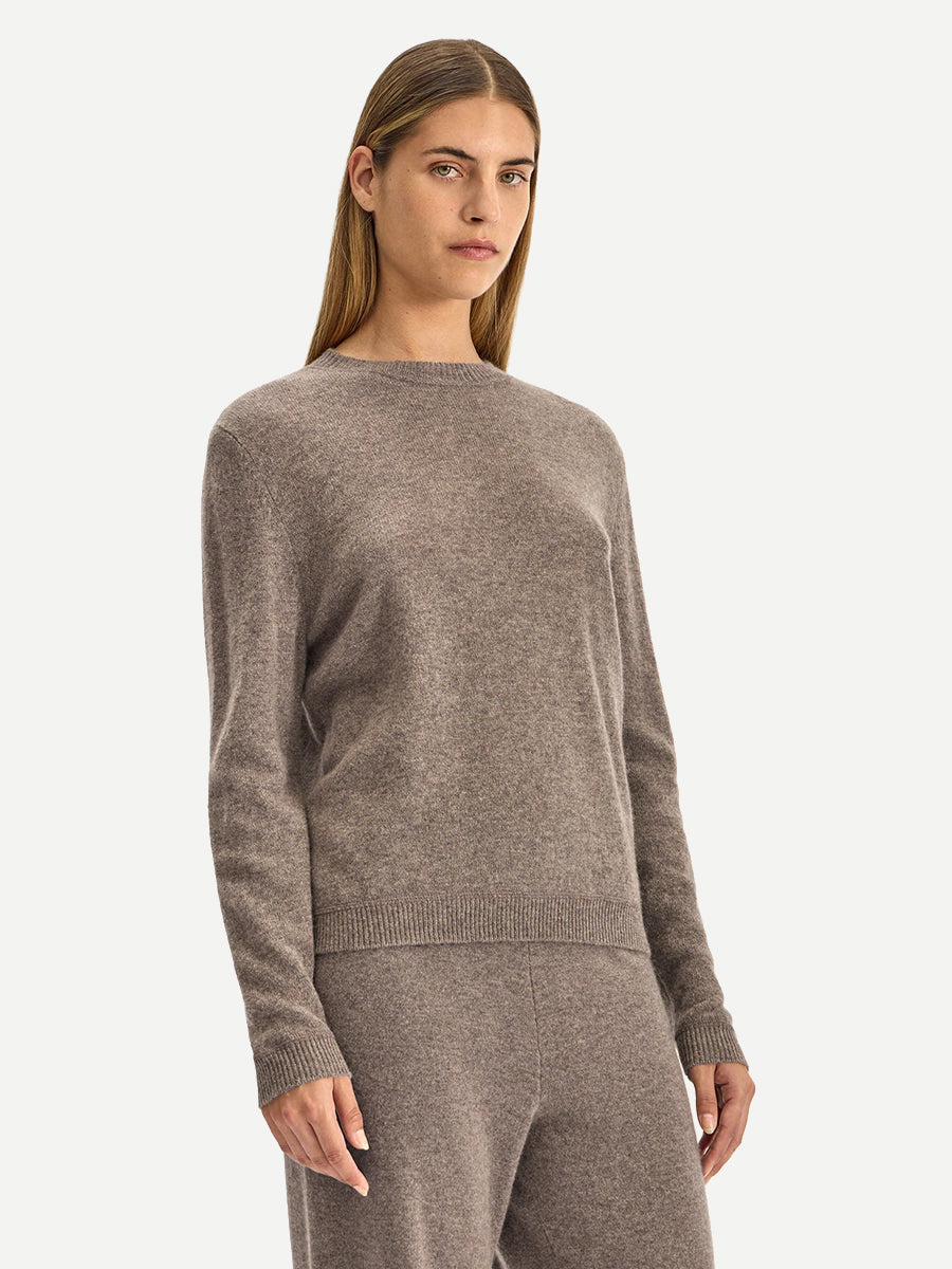 Bard Sweater in Flannel Marle