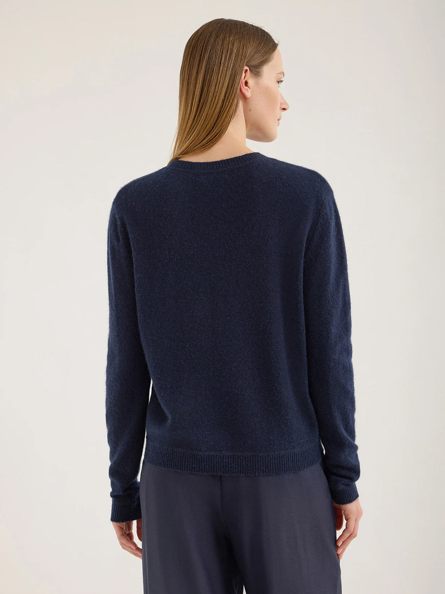 Bard Sweater in Loyal Navy