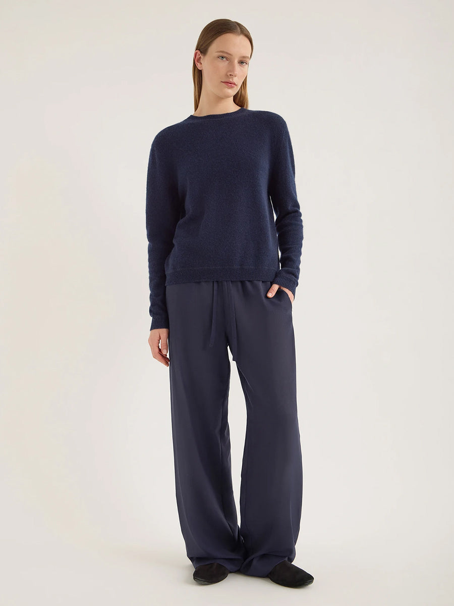 Bard Sweater in Loyal Navy