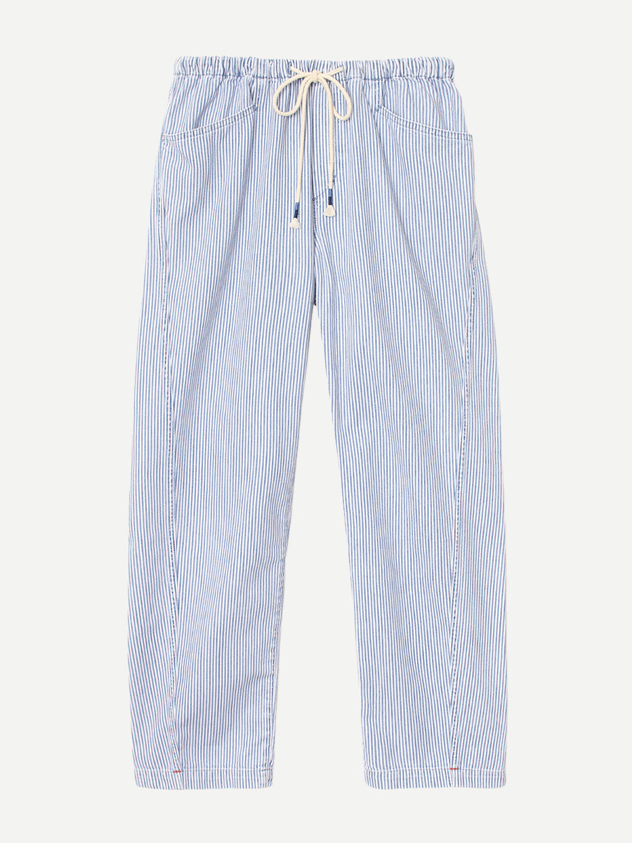 Xirena Baxter Pant in Blue Railroad