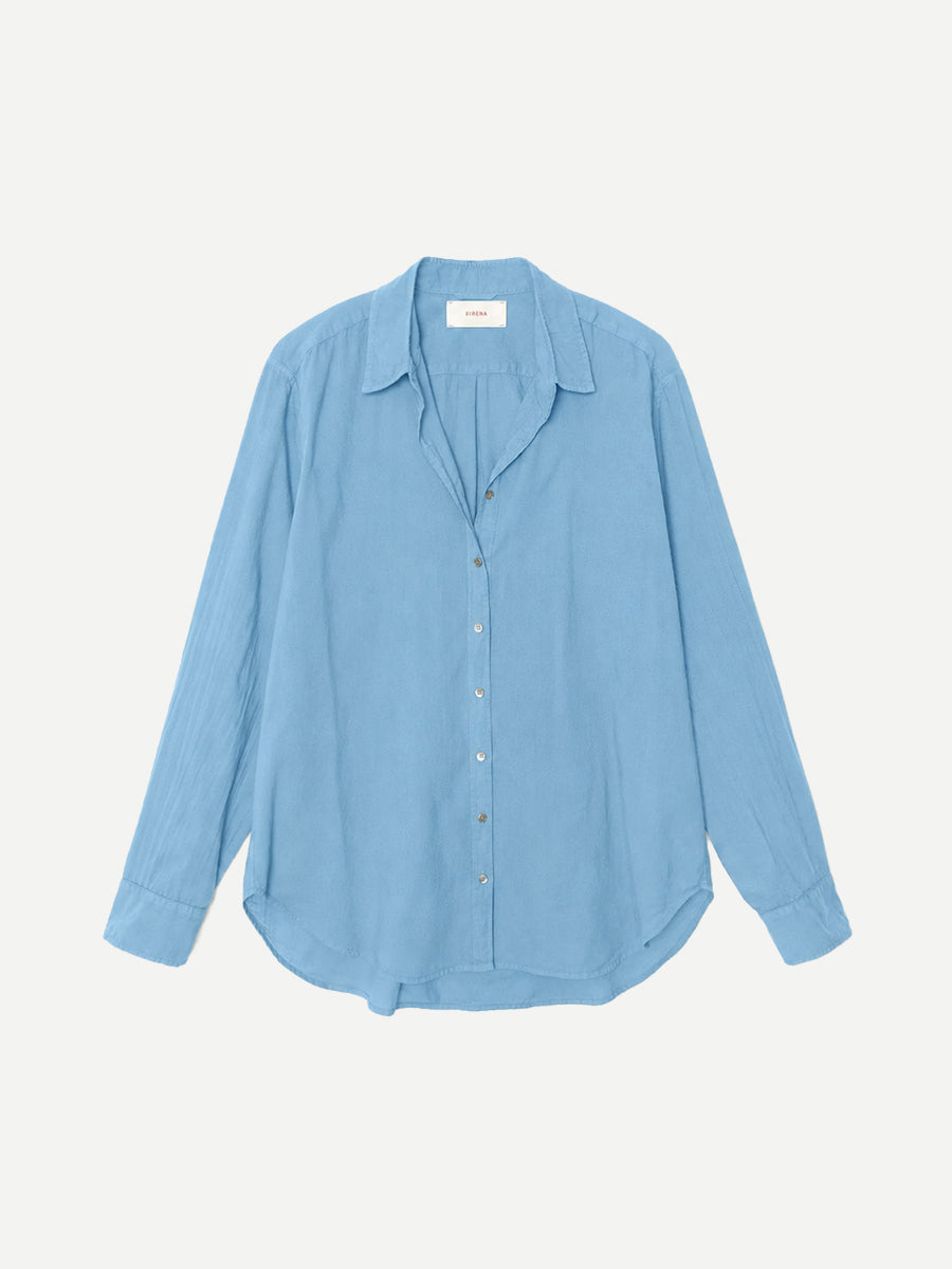 Beau Shirt in Blue Lark