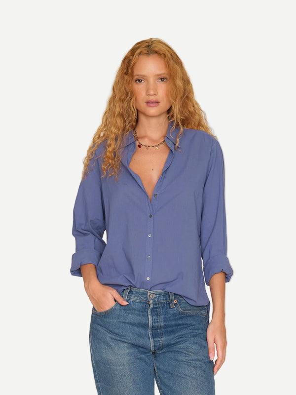 Xirena | Beau Shirt in Marlin Blue