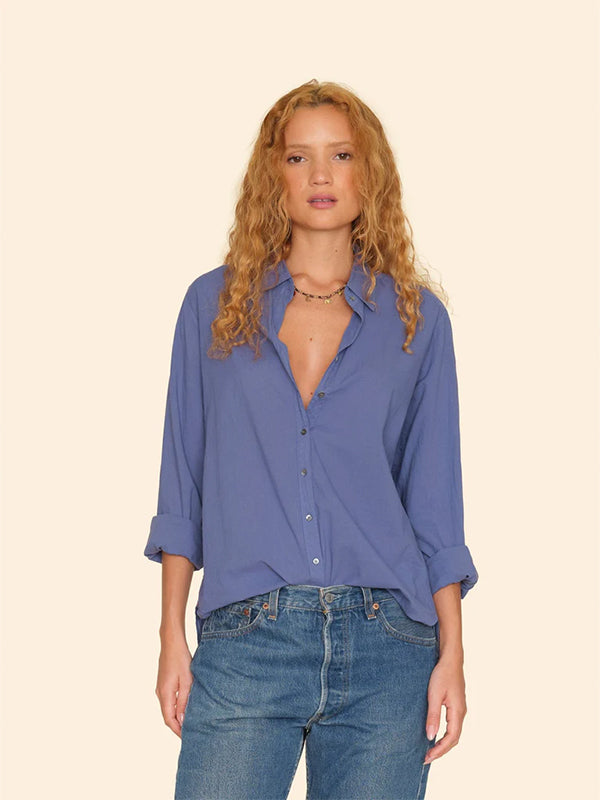 Xirena | Beau Shirt in Marlin Blue