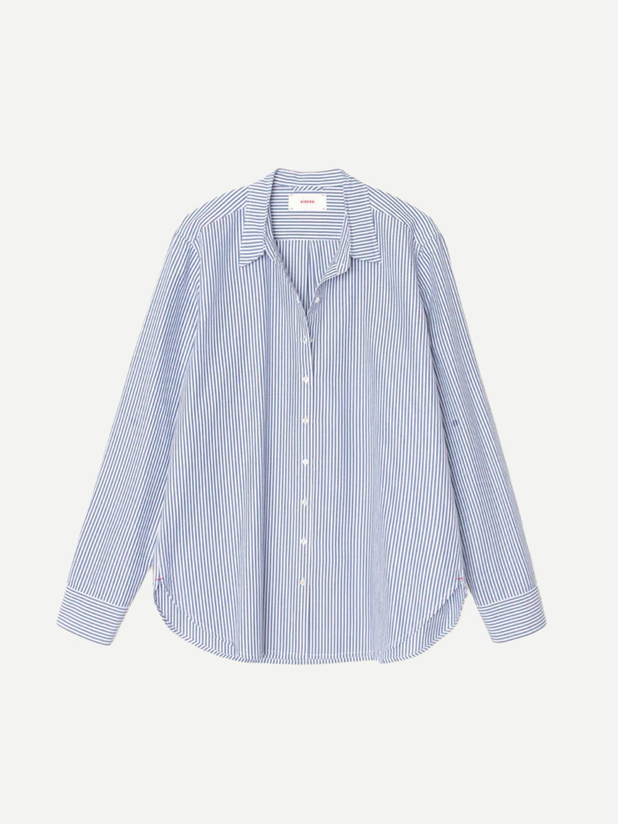 Xirena Beau Shirt in True Blue | Shop Now In-Store or Online, Perth Western Australia