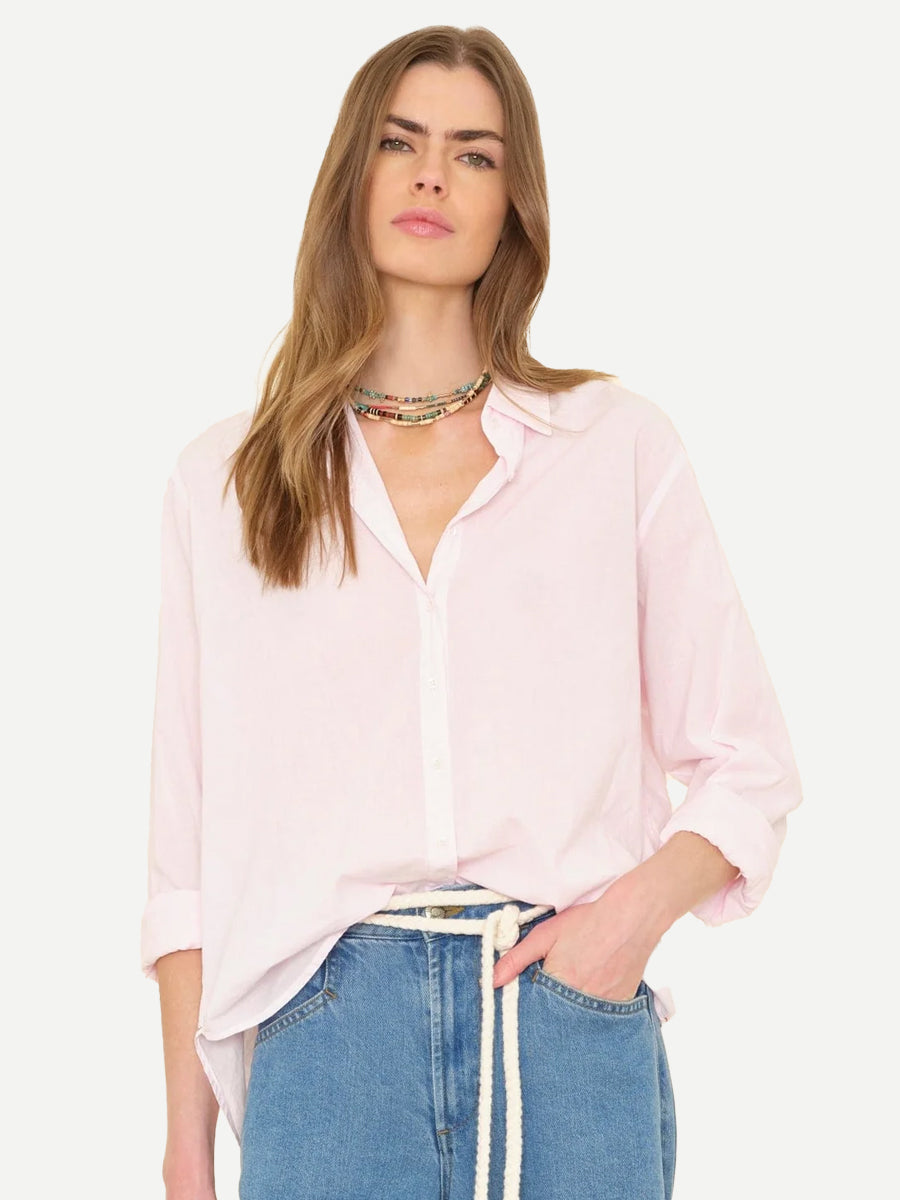 Beau Shirt in Pale Rose