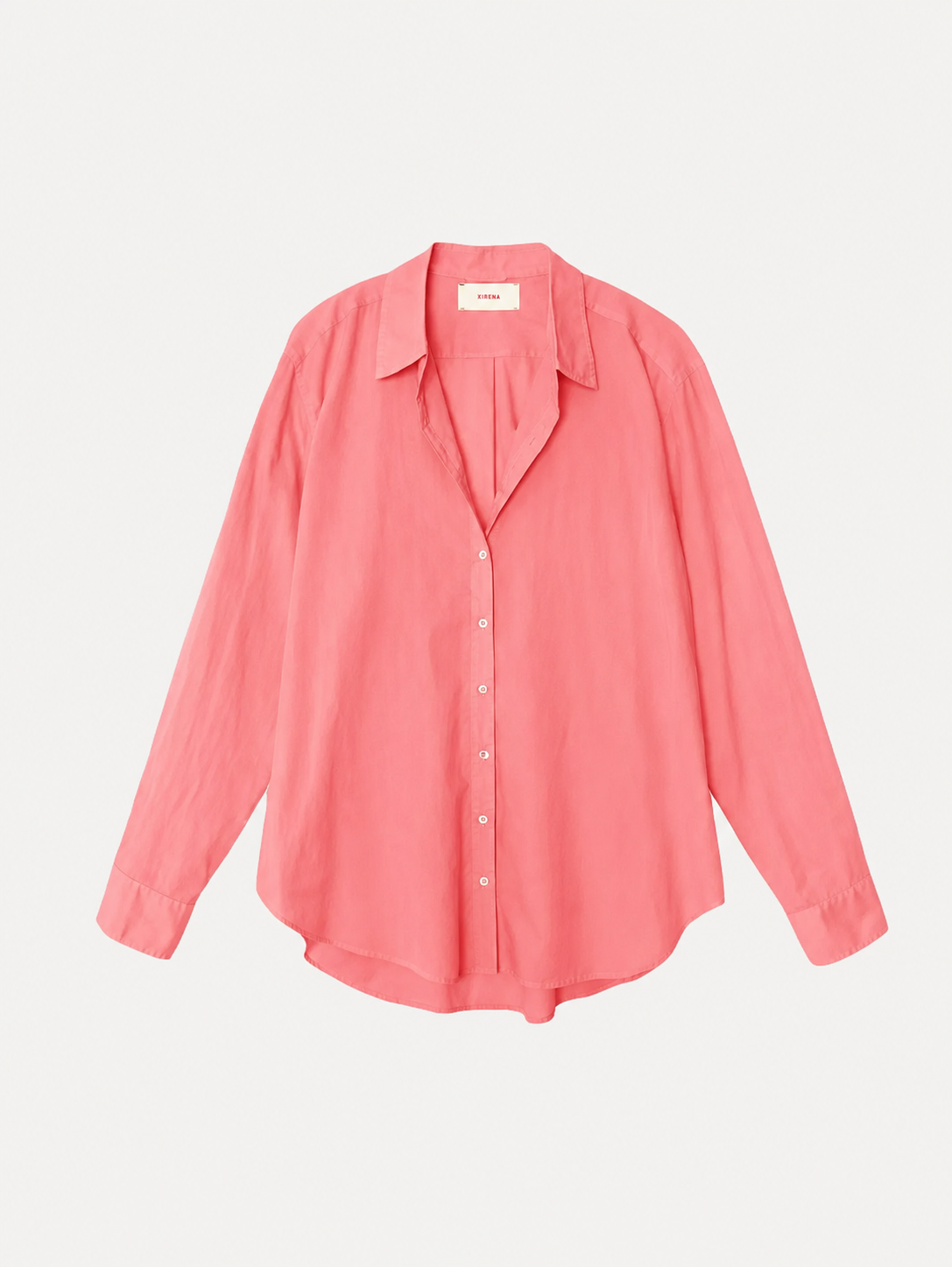 Beau Shirt in Hot Coral