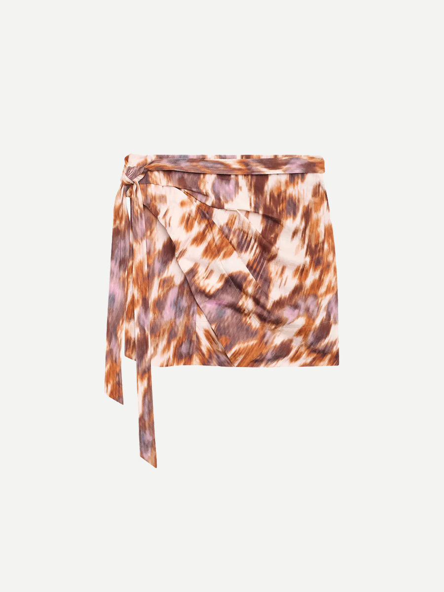 Marant Etoile | Berenice Skirt in Ecru/Ochre