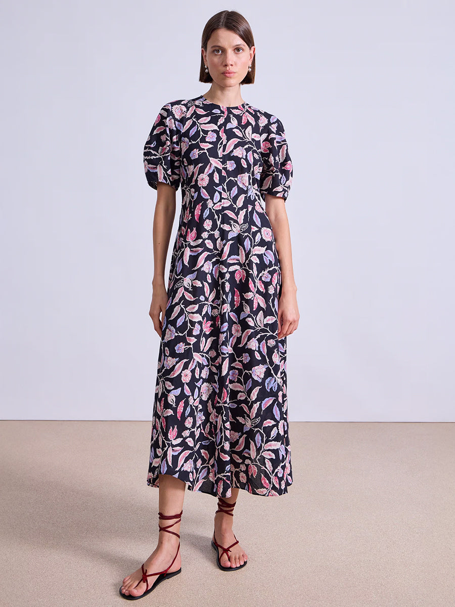Bettina Maxi in Garden Floral Midnight