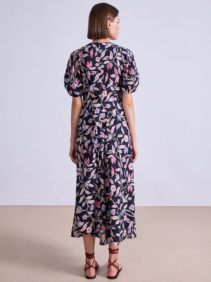 Bettina Maxi in Garden Floral Midnight