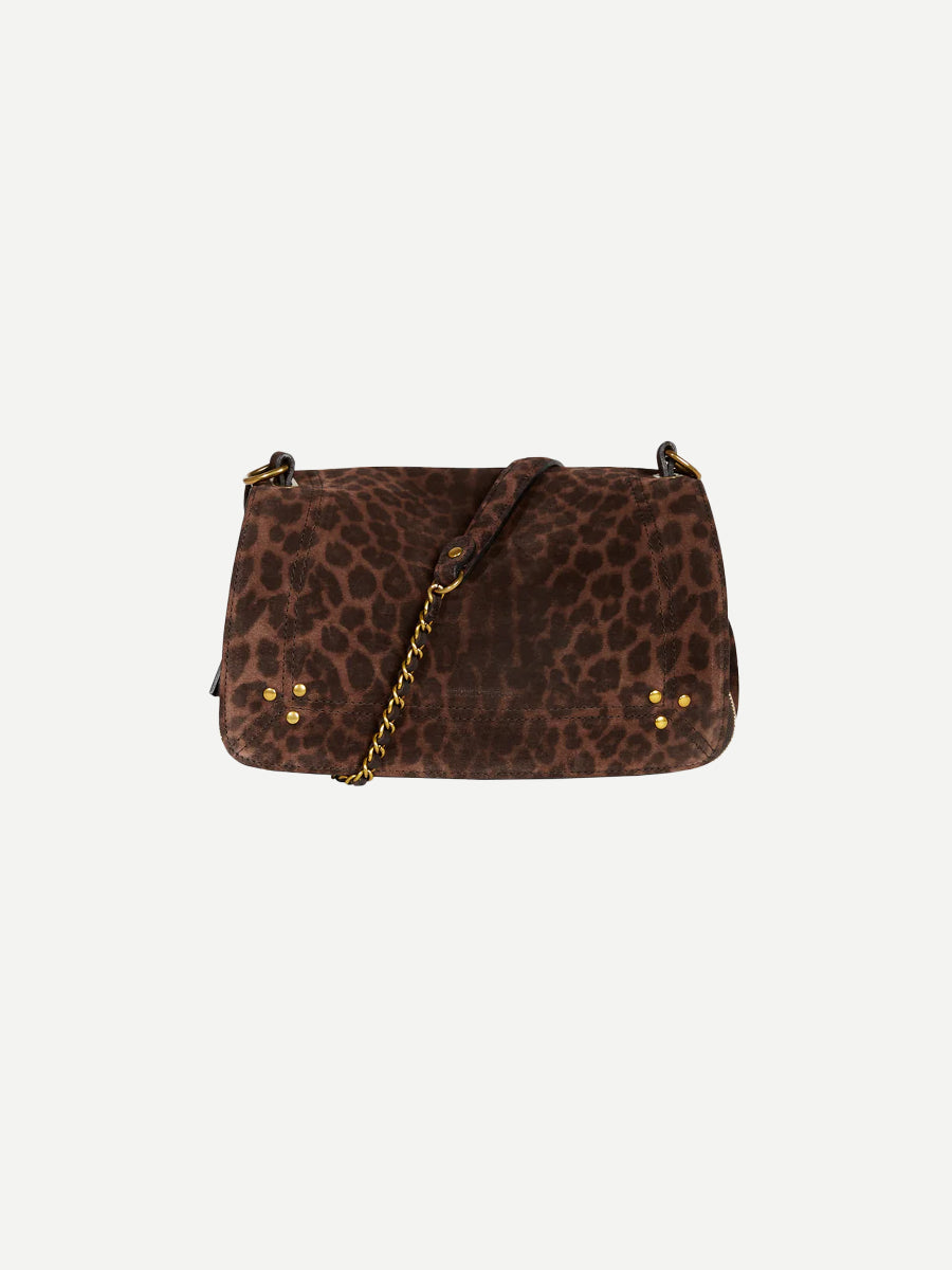 Jerome Dreyfuss Bobi in Imprime Leopard Naturel