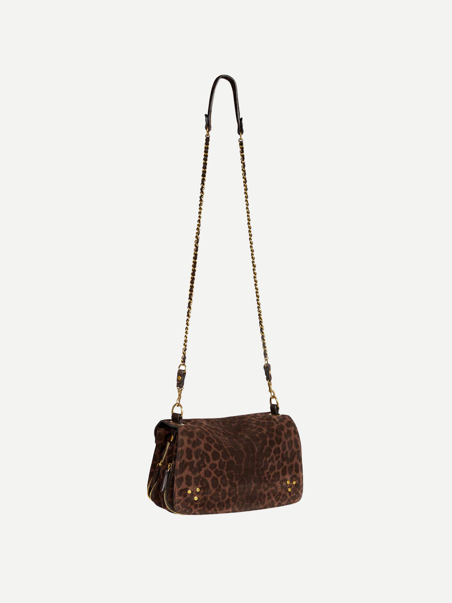 Jerome Dreyfuss Bobi in Imprime Leopard Naturel