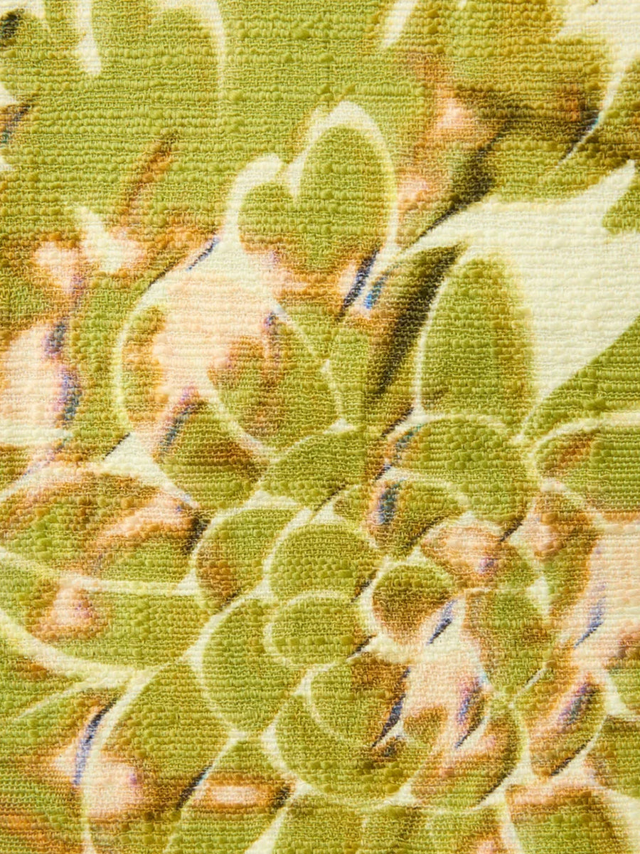 Bijoux Jacket w/Feathers in Cotton Oasis Green
