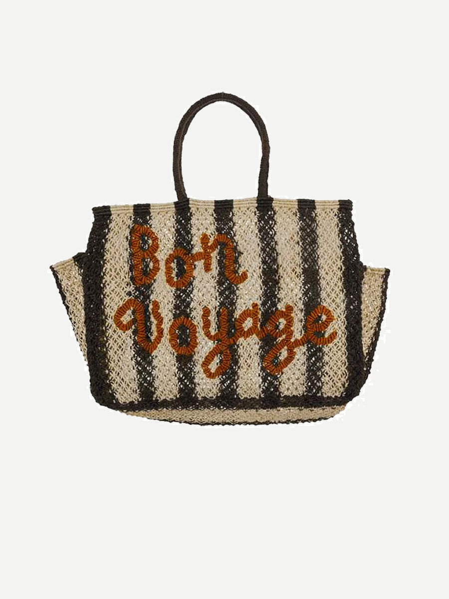 The Jacksons | Bon Voyage Barry Bag in Black Stripe