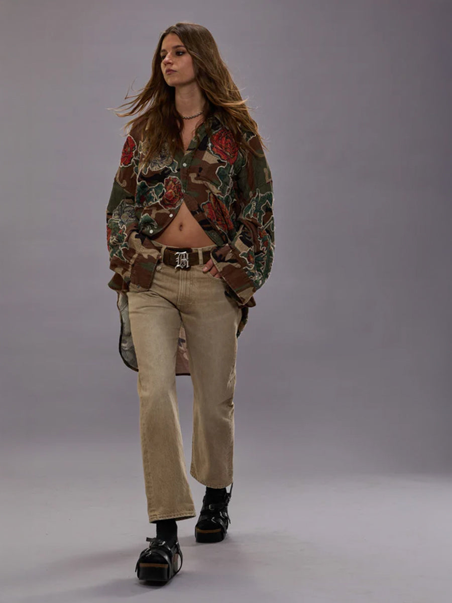 R13 | Boyfriend Jean in Harlyn Khaki