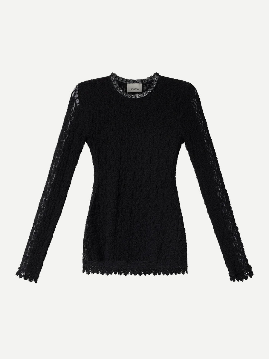 Isabel Marant Brany Top in Black
