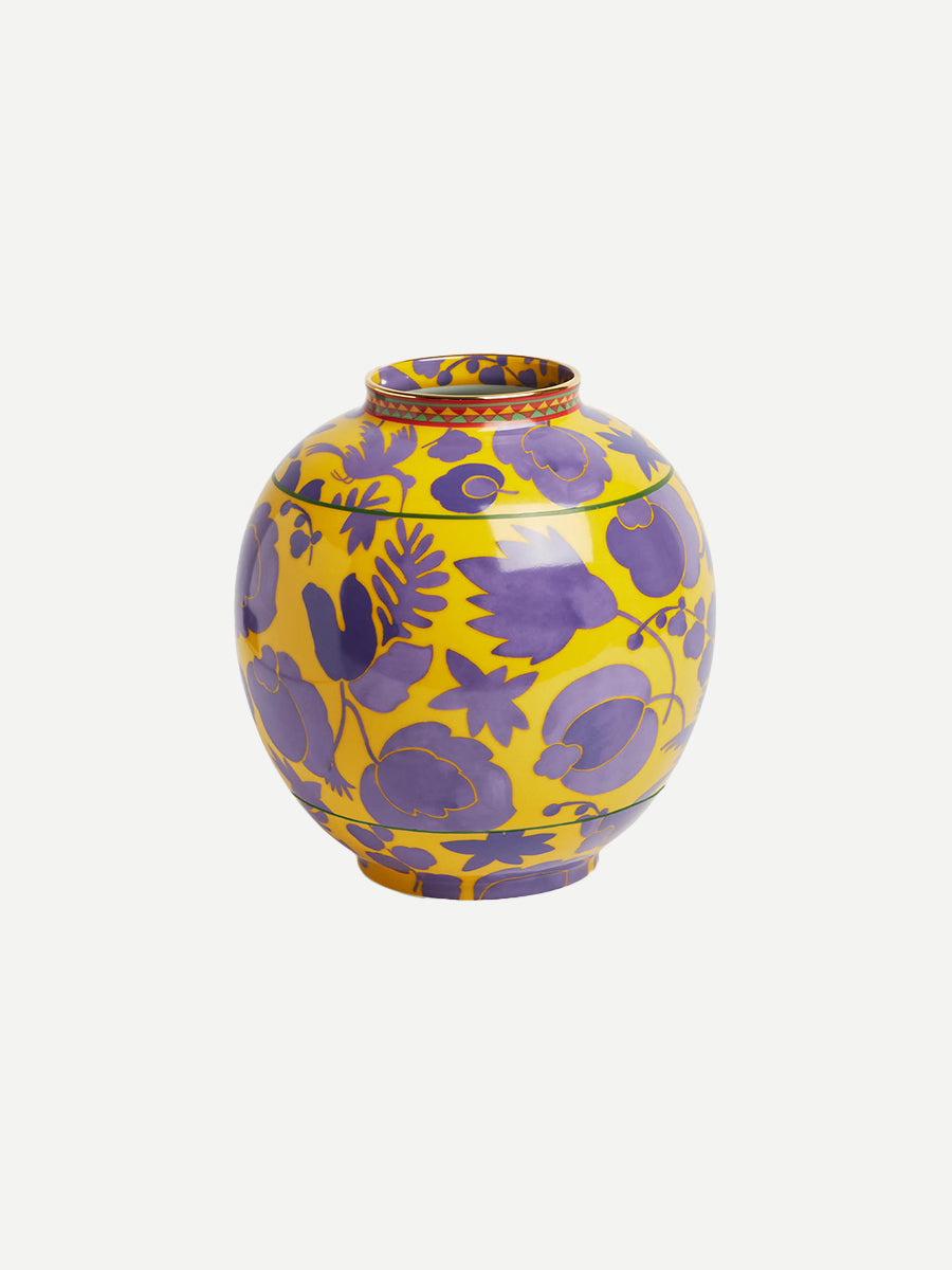 La DoubleJ | Bubble Vase in Wildbird Giallo Yellow