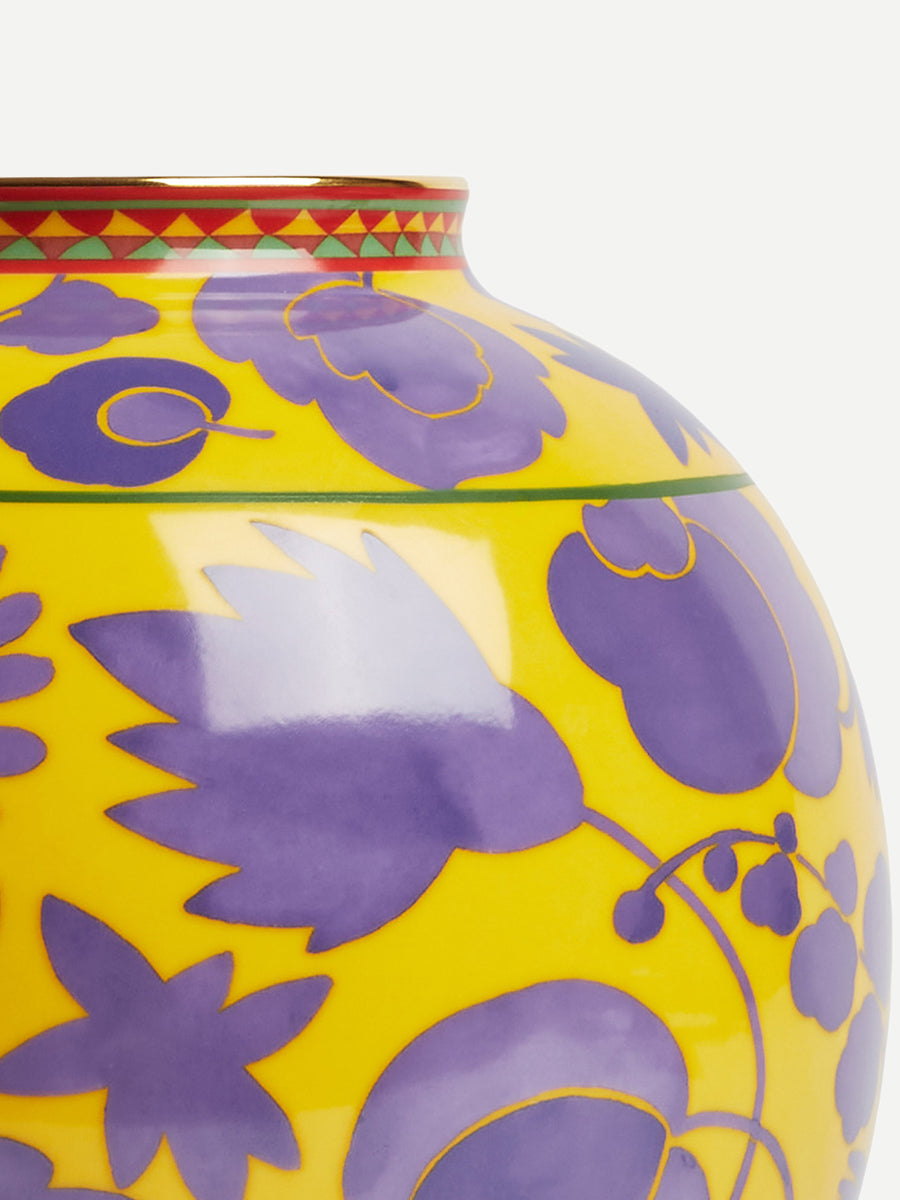 La DoubleJ | Bubble Vase in Wildbird Giallo Yellow