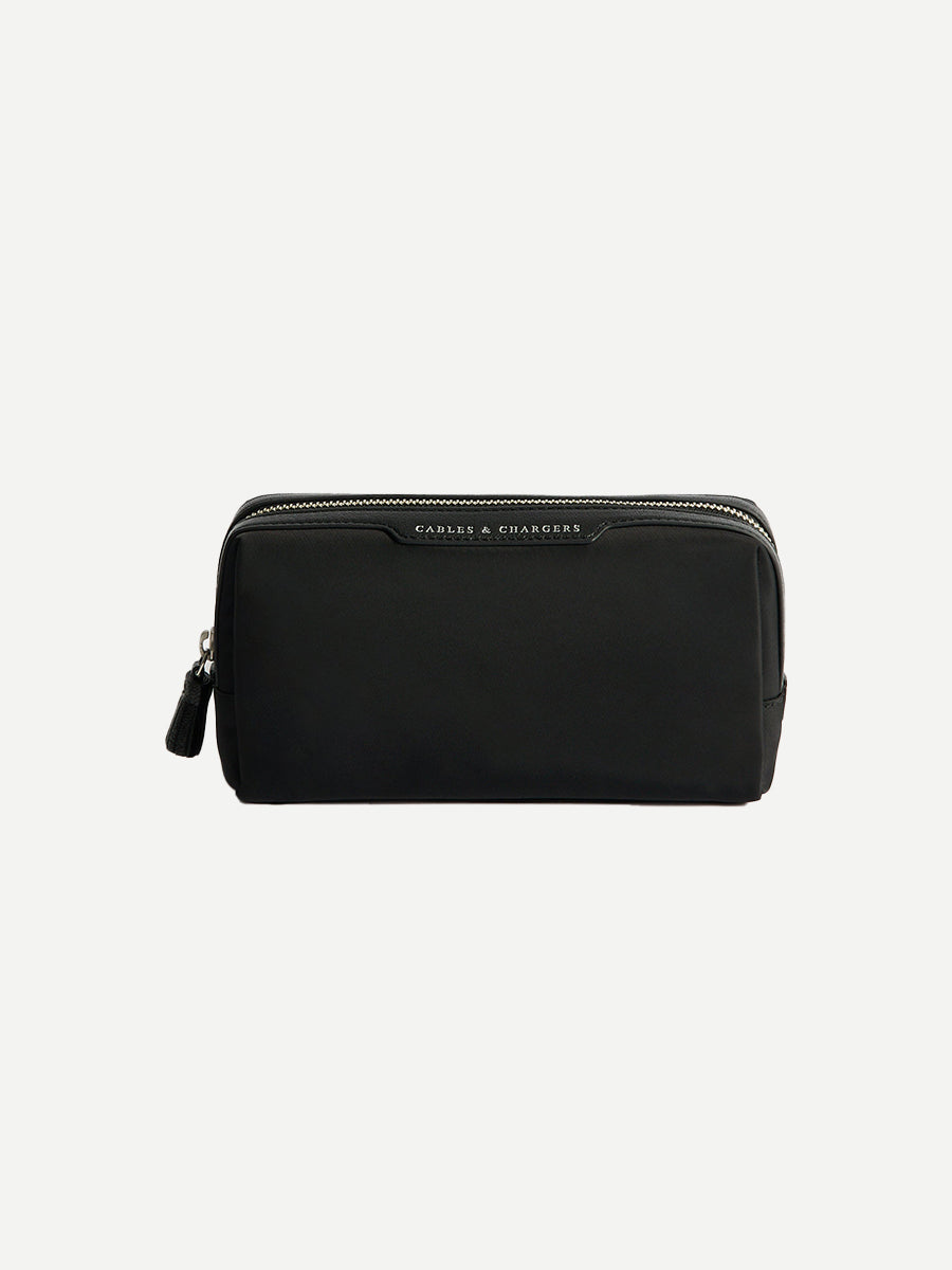 Anya Hindmarch Cables & Chargers in Plain Black Nylon