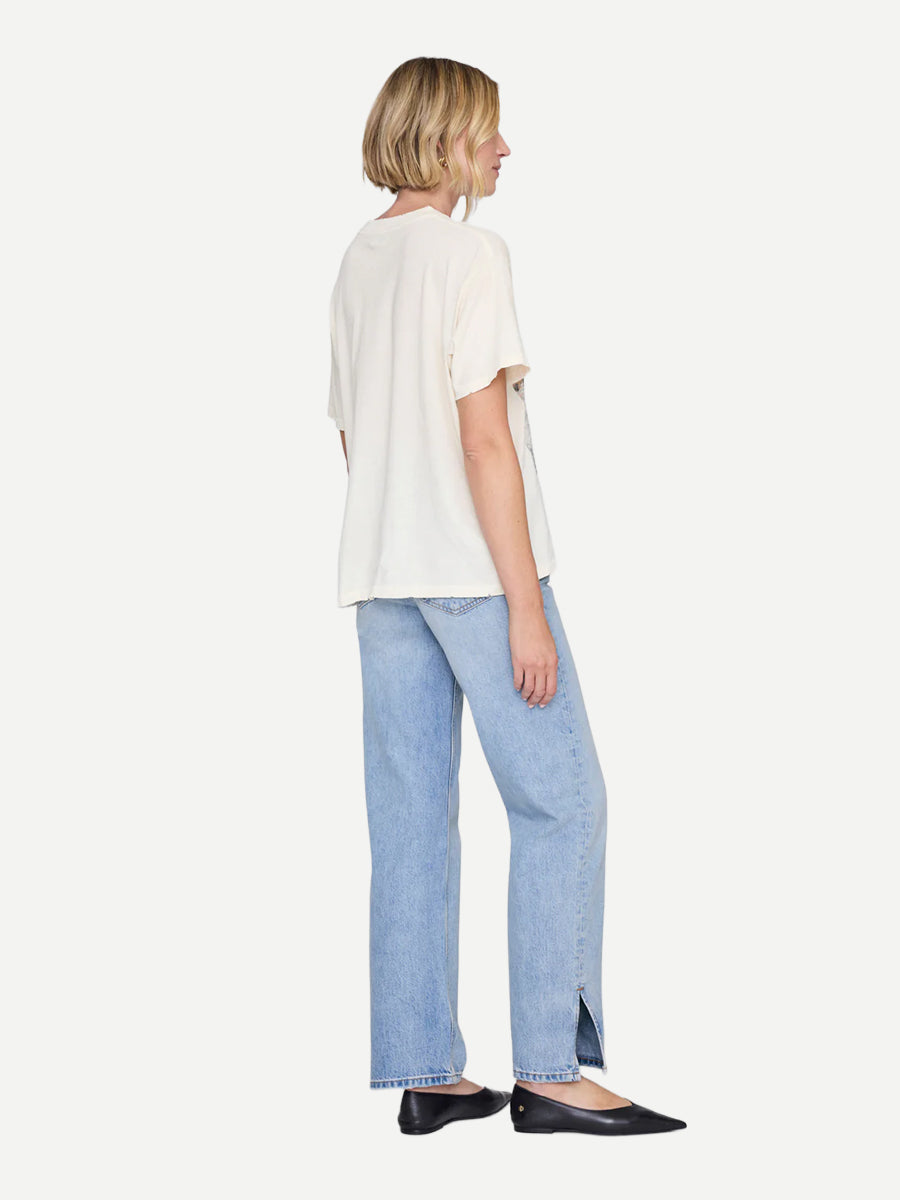 Anine Bing Cade Tee Wildflowers in Off White