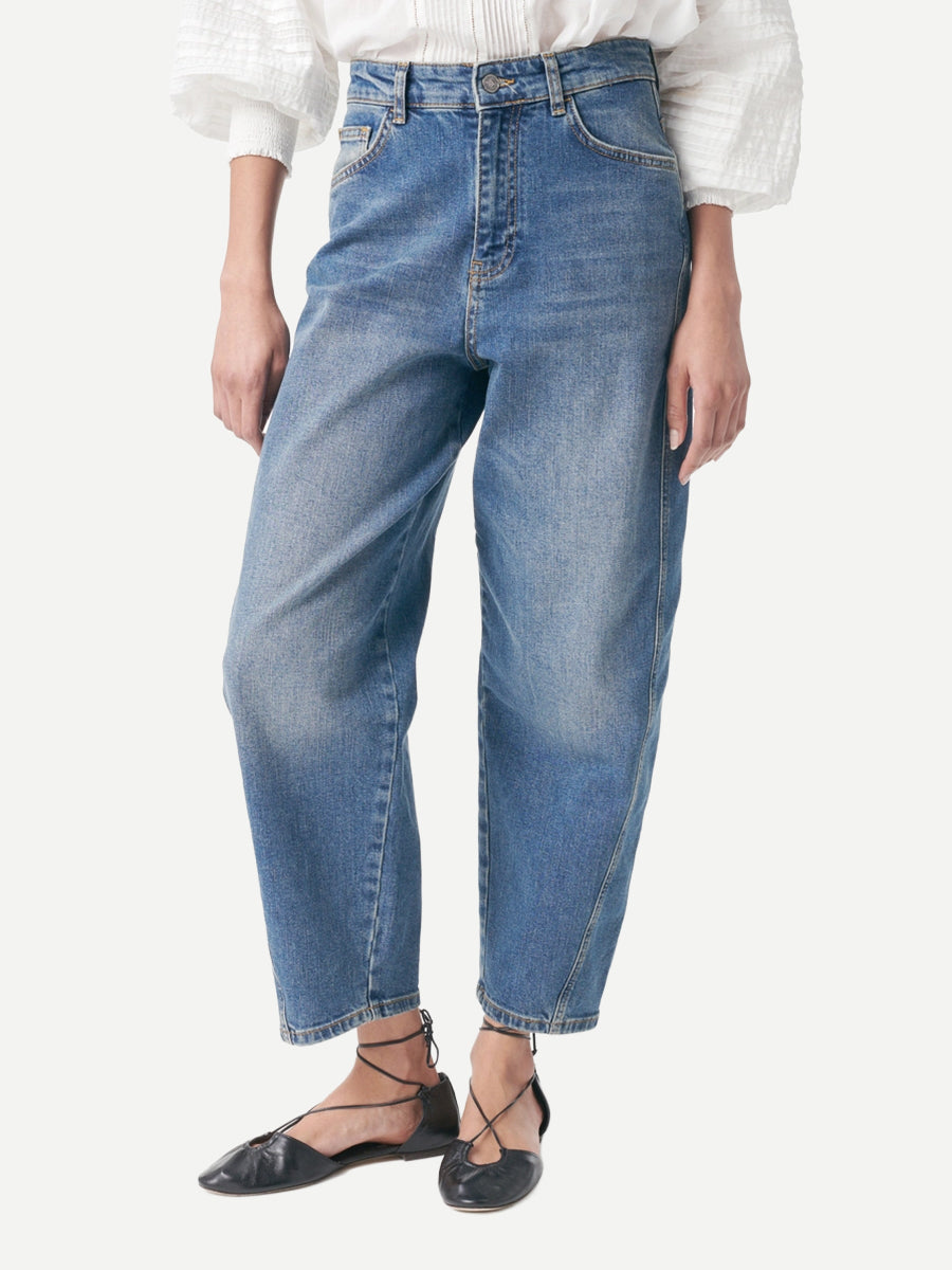 Vanessa Bruno Caleb Mom Jean's in Bleu Gris