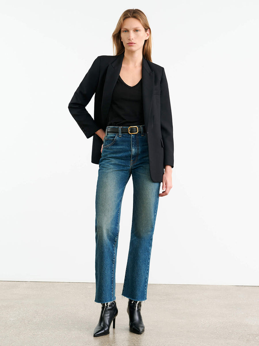 Nili Lotan Calla Jean in Simon Wash