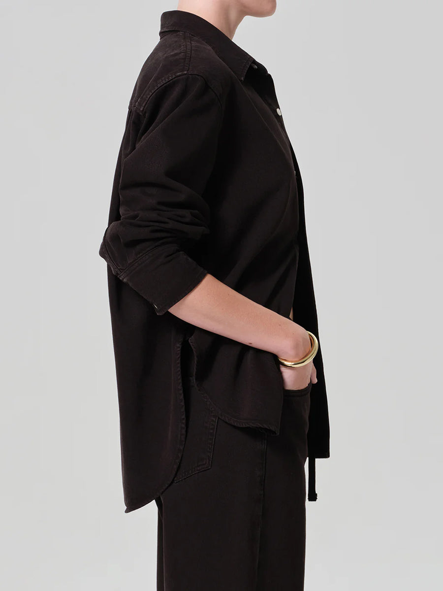 Carter Shirt in Carob