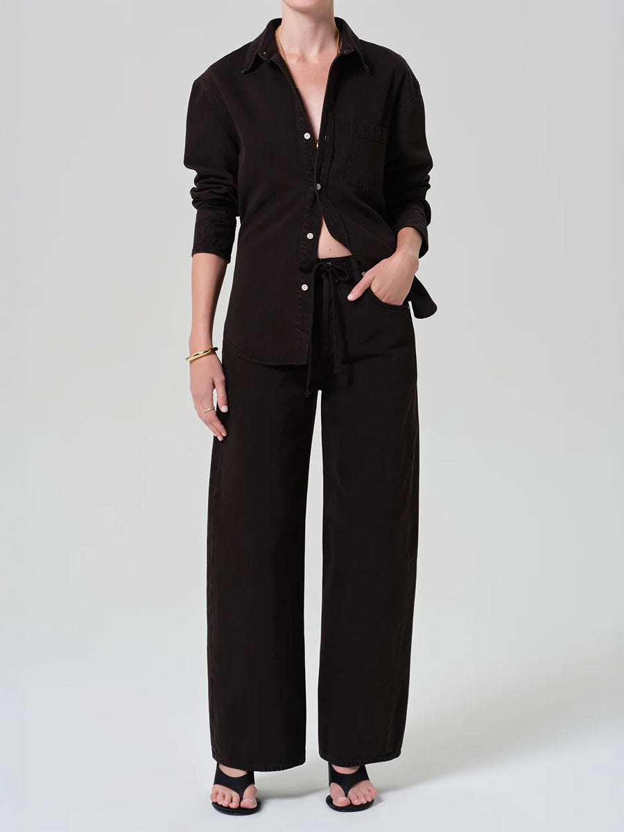 Carter Shirt in Carob