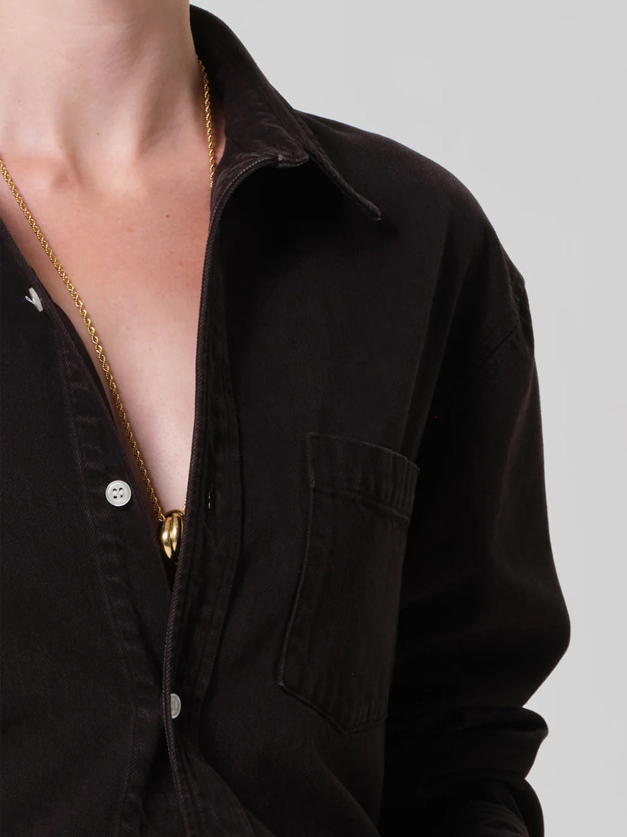 Carter Shirt in Carob