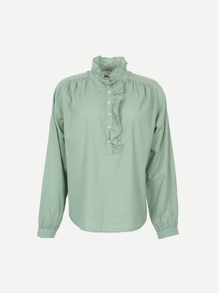 Xirena Caspian Top in Sage Leaf