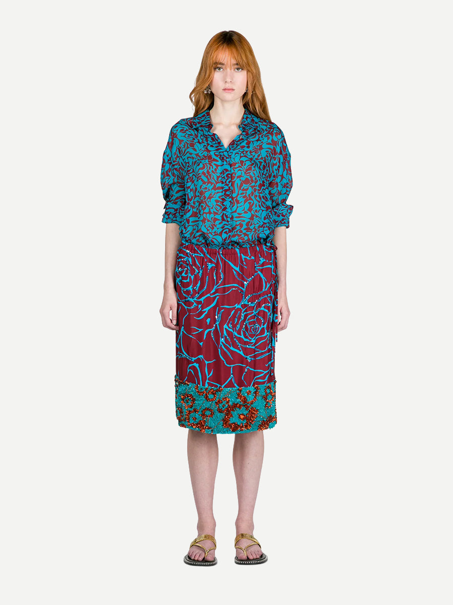 Cavala Shirt in Turquoise